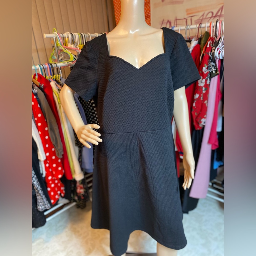Black polyester size 20